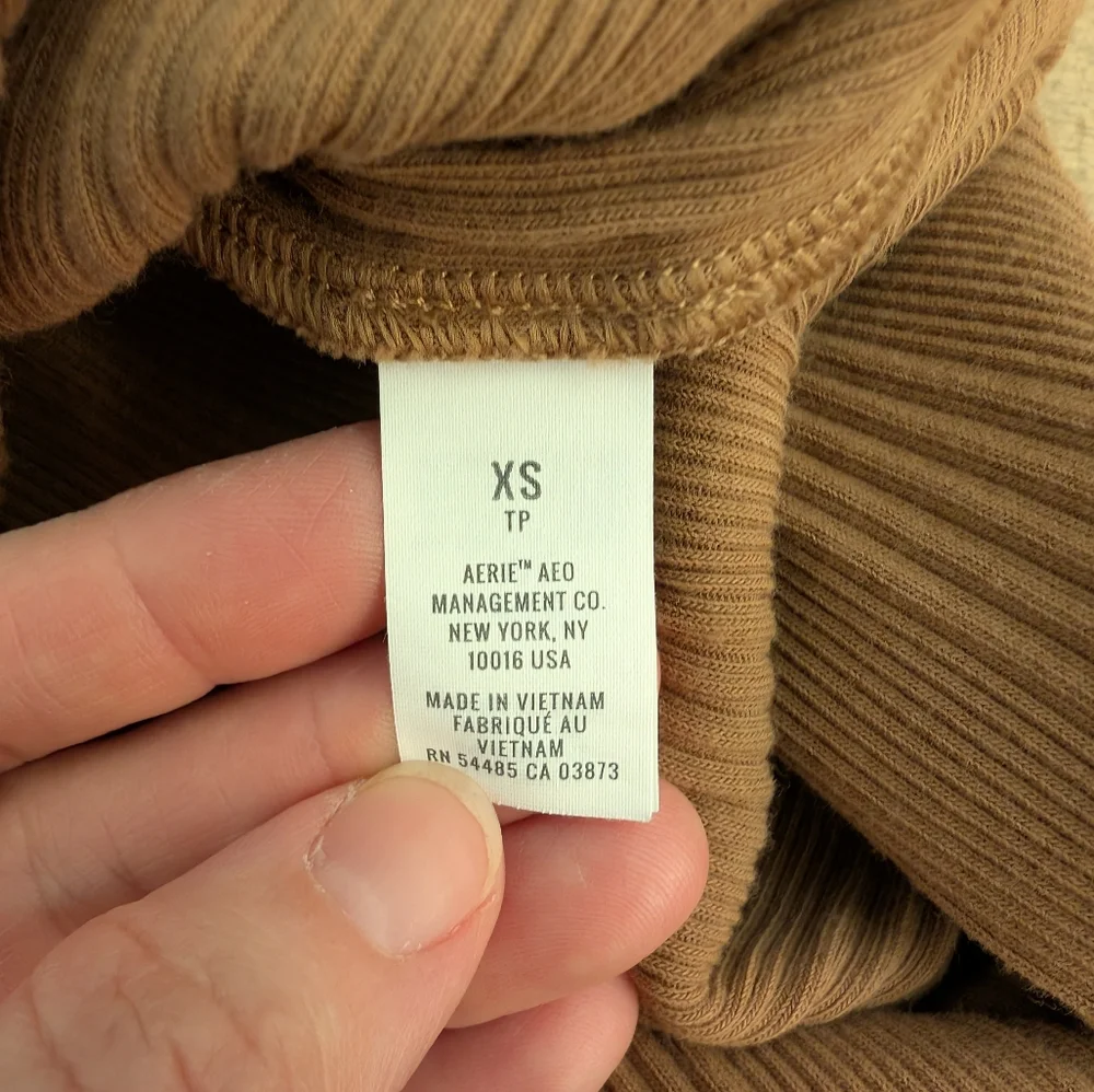 Aerie Ribbed Racerback Dress. Size Xsmall. - Picture 3 of 5